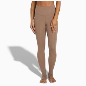 🌻NEW w/tag Varley Let’s Move High Stirrup Pants Taupe Brown  Size XL